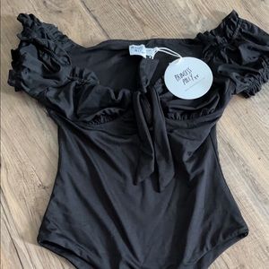 Princess Polly black bodysuit